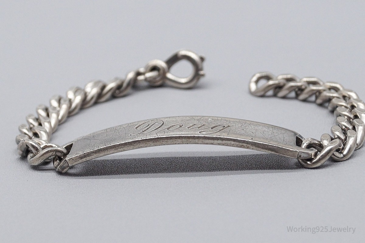 Elco社製 vintage ID bracelet 【公式通販】