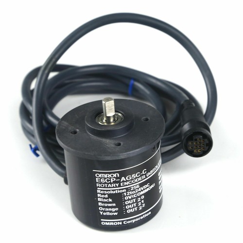 OMRON E6CP-AG5C E6CPAG5C 256P/R Absolute Rotary Encoder New in Box NIB Free Ship