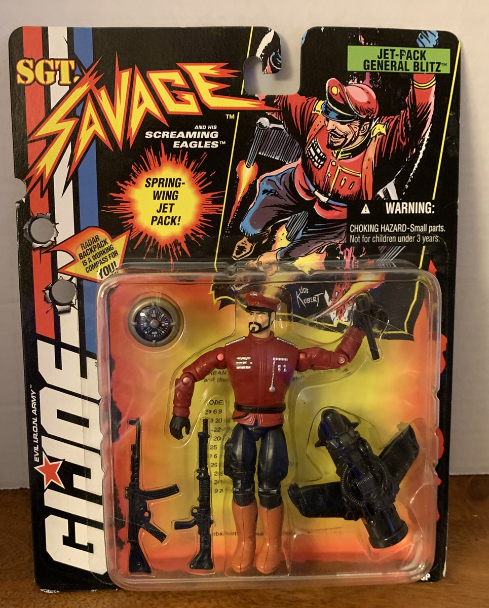 GI-JOE TVアニメSGT. SAVAGEシリーズ2 全5体セット 1994 GI Joe SGT. SAVAGE and His Screaming Eagles - Jet-Pack
