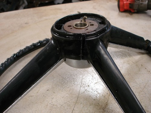 1967 1968 Pontiac GTO LeMans Tempest Firebird Black Steering Wheel Assembly GM - Picture 13 of 13