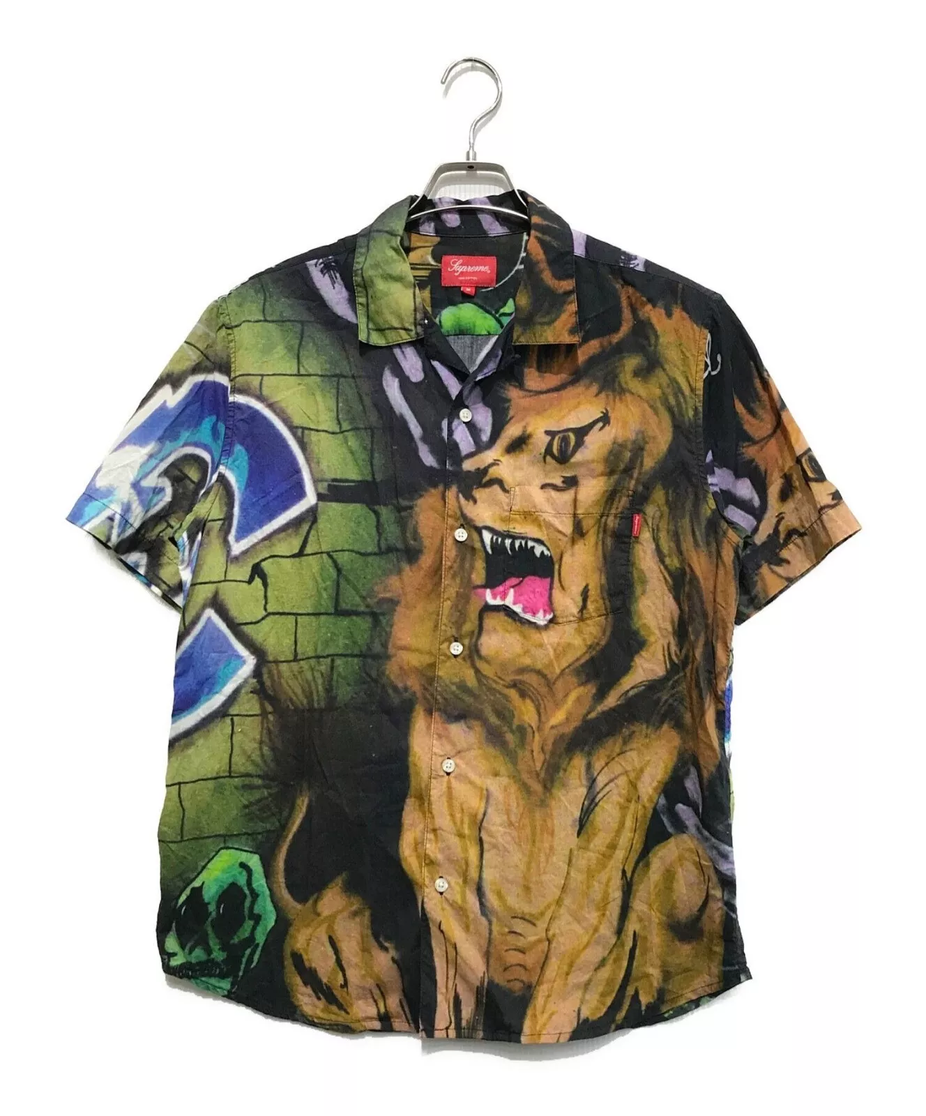 Chemise à manches courtes multicolore SUPREME 18SS LION'S DEN taille M