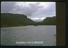 Kodak 35mm Film Slide 1966 Wailua River Tour Kauai Hawaii #436