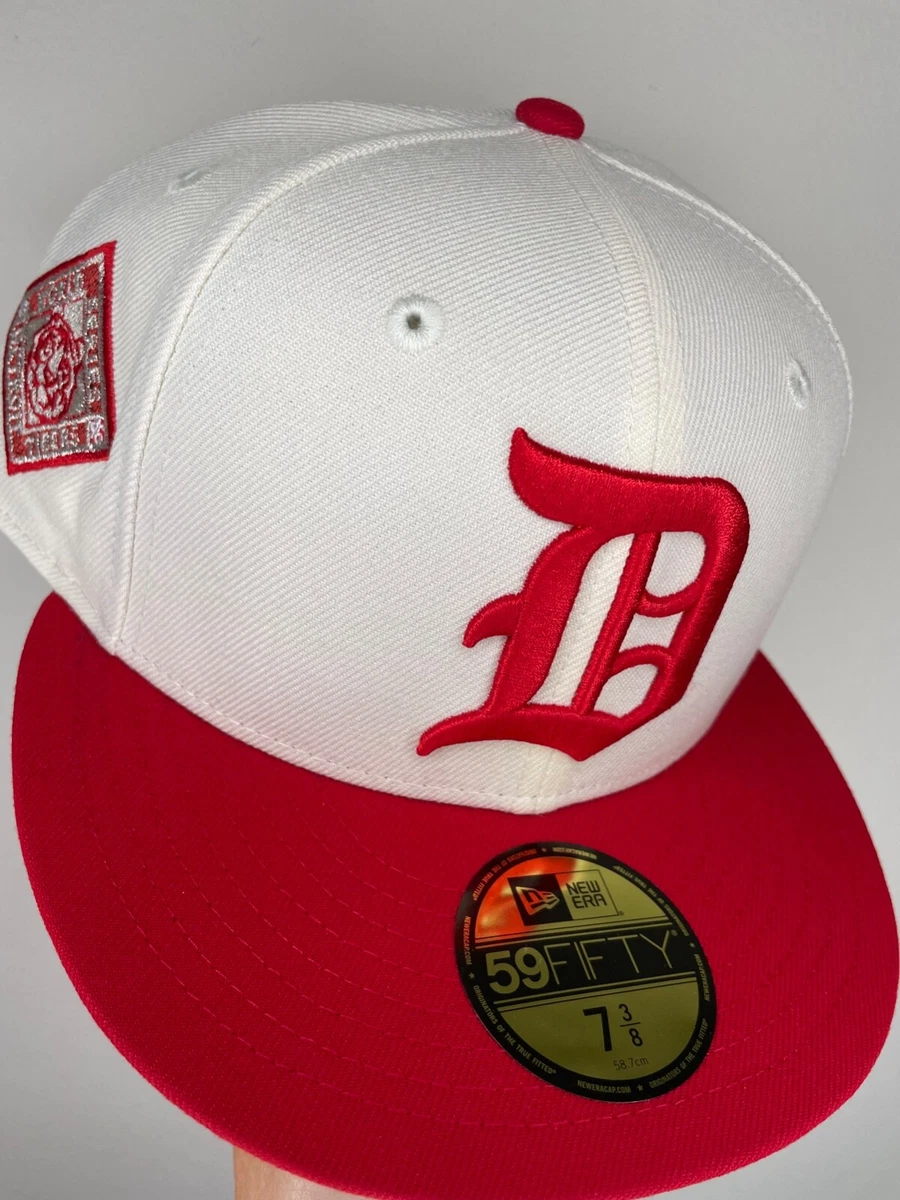 Detroit Tigers CROSSCHECK PACK fitted 7 3/8 HAT CLUB EXCLUSIVE Red