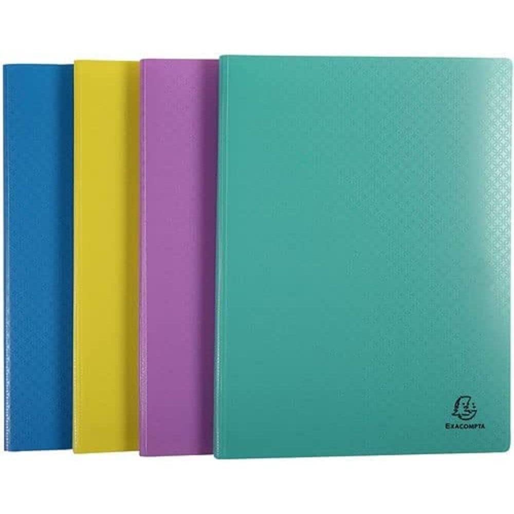 Forever Young Display Book 20 Pockets, A4, Assorted, Pack of 4