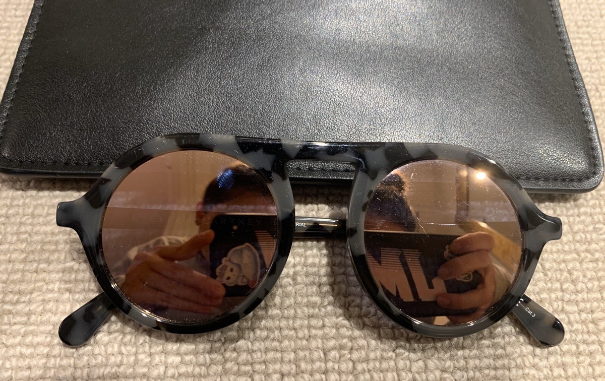 Stella Mccartney Round Orange Lens Sunglasses | eBay