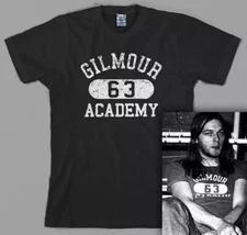 HOT! Pink Floyd Gilmour Academy 63 Unisex Cotton T-shirt, Size S to 5XL