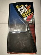 Groboski Stainless Steel Heavy Duty Rubber Splash Guards One Pair Sgr-21