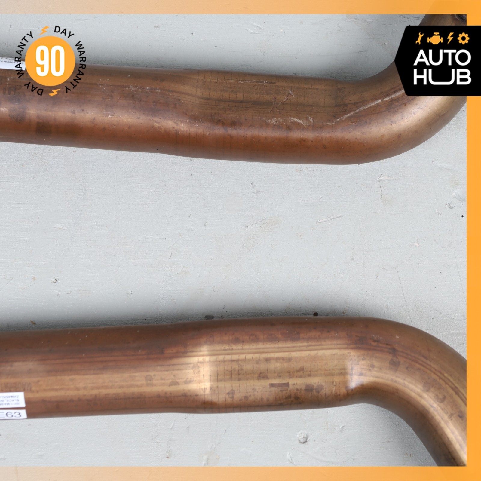 Maserati GranTurismo S M145 4.7L Exhaust Pipes Left & Right Side Set OEM 56k