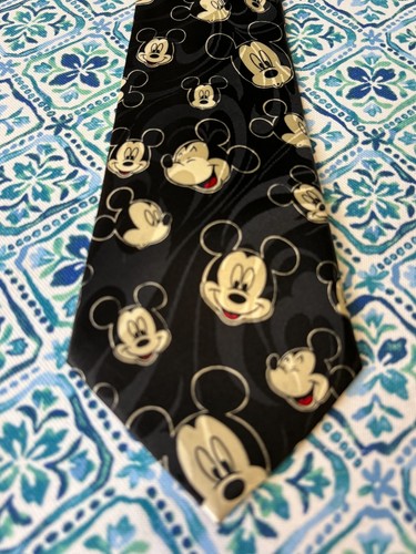 Mickey Unlimited Disney Mickey Mouse Herren-Krawatte 100 % Polyester - Bild 3 von 8