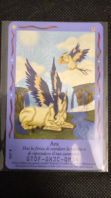 * Bella Sara * Magical Friends * Holo Karte * Ara S2/37 * Rare * IT *