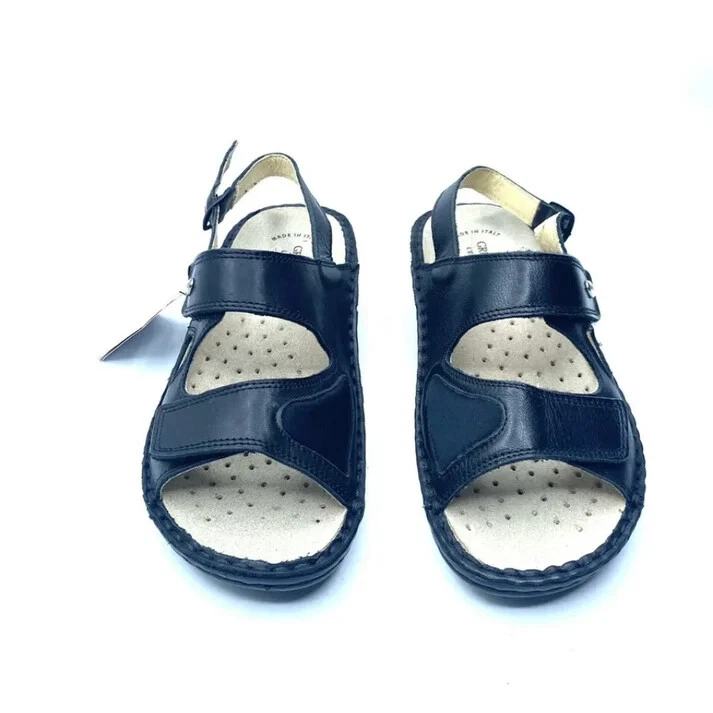 GRUNLAND SANDALI DONNA NERI - Immagine 4 di 4