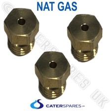PITCO P6071340 SG SERIES 14 NAT GAS CHIPS FRYER INJECTOR ORIFICE JET #40 X 3