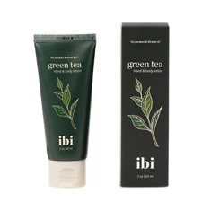ibi Green tea Hand and Body Lotion 2oz/60ml No Paraben/Mineral Oil/Dyes