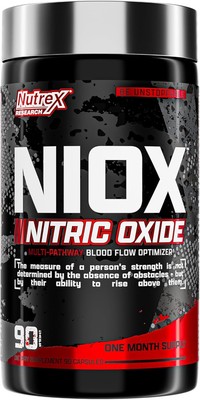 Nutrex Research NIOX Extreme Pumps NO3-T Arginine Nitrate Supplement with Vitami