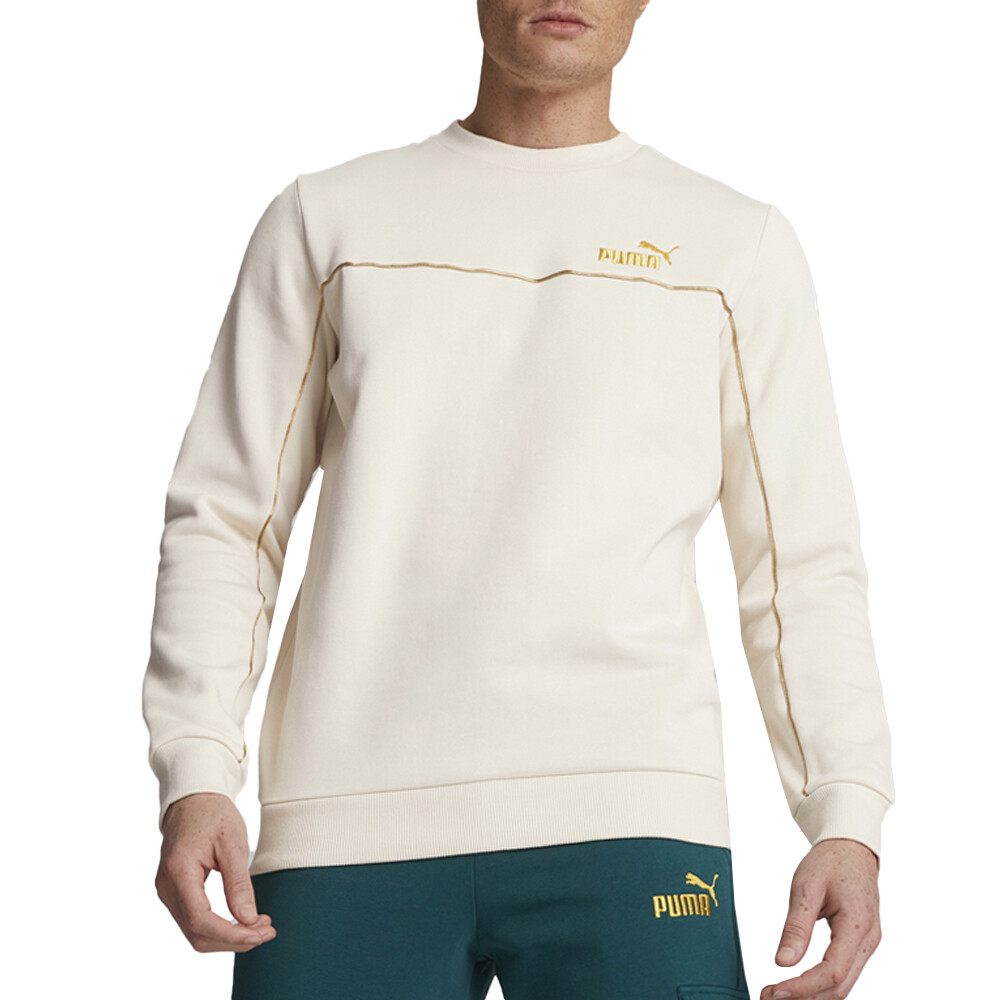 Puma Essential Minimal Gold Crew Neck Sweatshirt Mens Size XXL   68001487