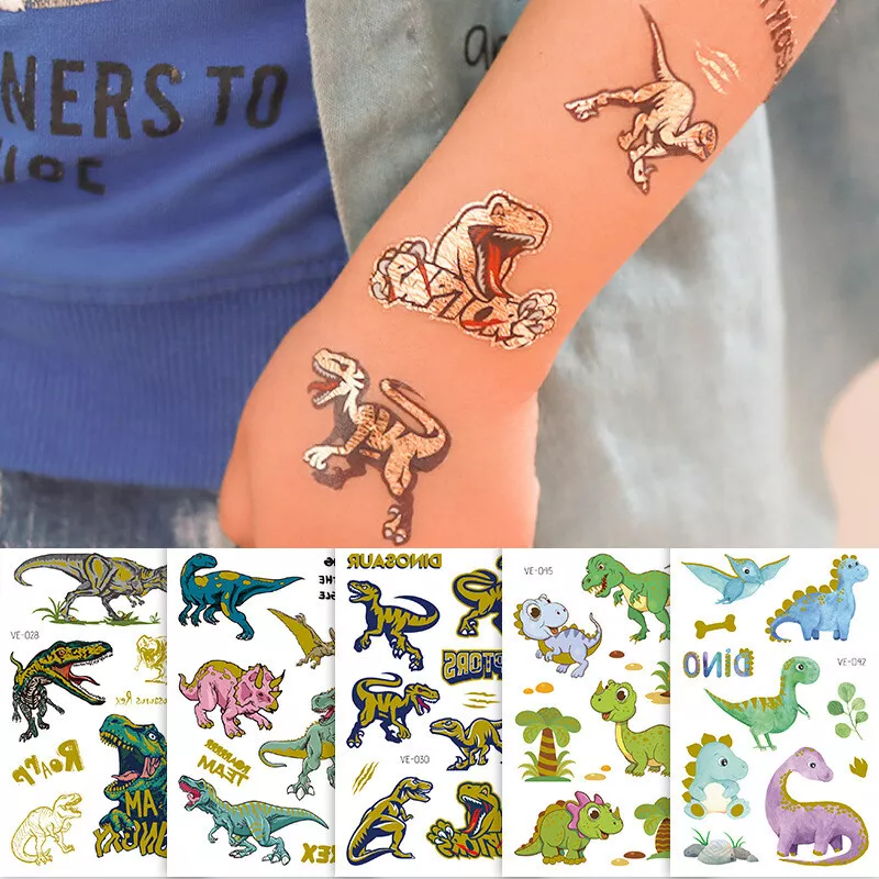 DINO TATTOO  Kids tattoos with dinosaurs  Minis Only  Kids clothing and  Baby clothing