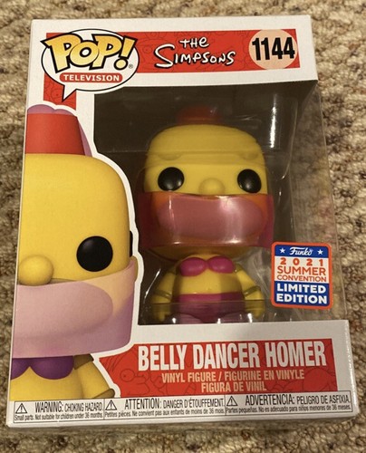 Funko Pop! Vinyl: Die Simpsons - Belly Dancer Homer - GameStop (GS) (Exklusiv) - Bild 1 von 6
