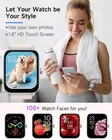 Smart Watch for Women Men for Android iOS, Alexa Built-in, 1.8 IP68 Waterproof