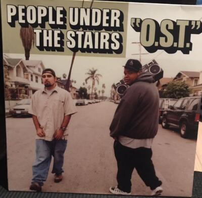 People Under The Stairs / O.S.T. Black Vinyl 2002 US Original 2LP