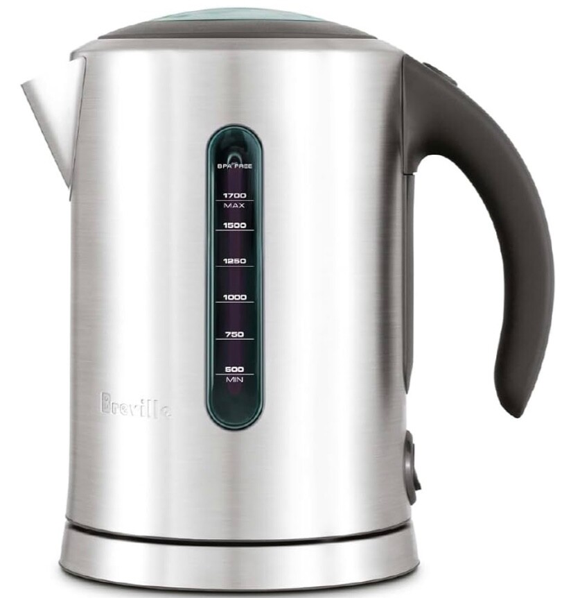 Breville BKE700BSS Brushed Stainless Steel Soft Top Electric Kettle-image