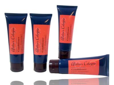 (Lot of 4) Atelier Cologne, Pomelo Paradis ''Hair Conditioner'' Travel Size 2.53oz