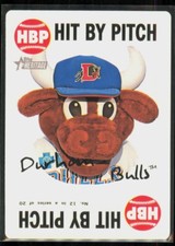 2017 Topps Heritage Hit by Pitch Durham Bulls #12