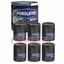 6 pc Purolator BOSS PBL22500 Engine Oil Filters for SP9106A Oil Change qi