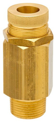 Control Devices VR25-100 VR Series Brass Vacuum Relief Valve 0-30Hg Vacuum Range