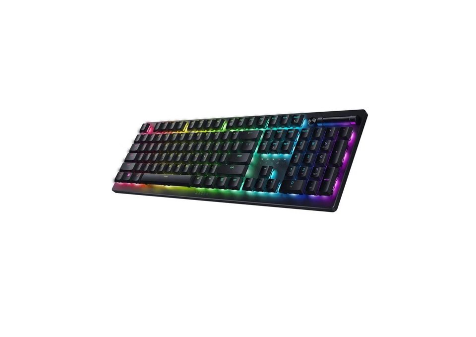 Razer DeathStalker V2 Pro Gaming Keyboard Dual Wireless Optical Red Switches US - Immagine 4 di 4