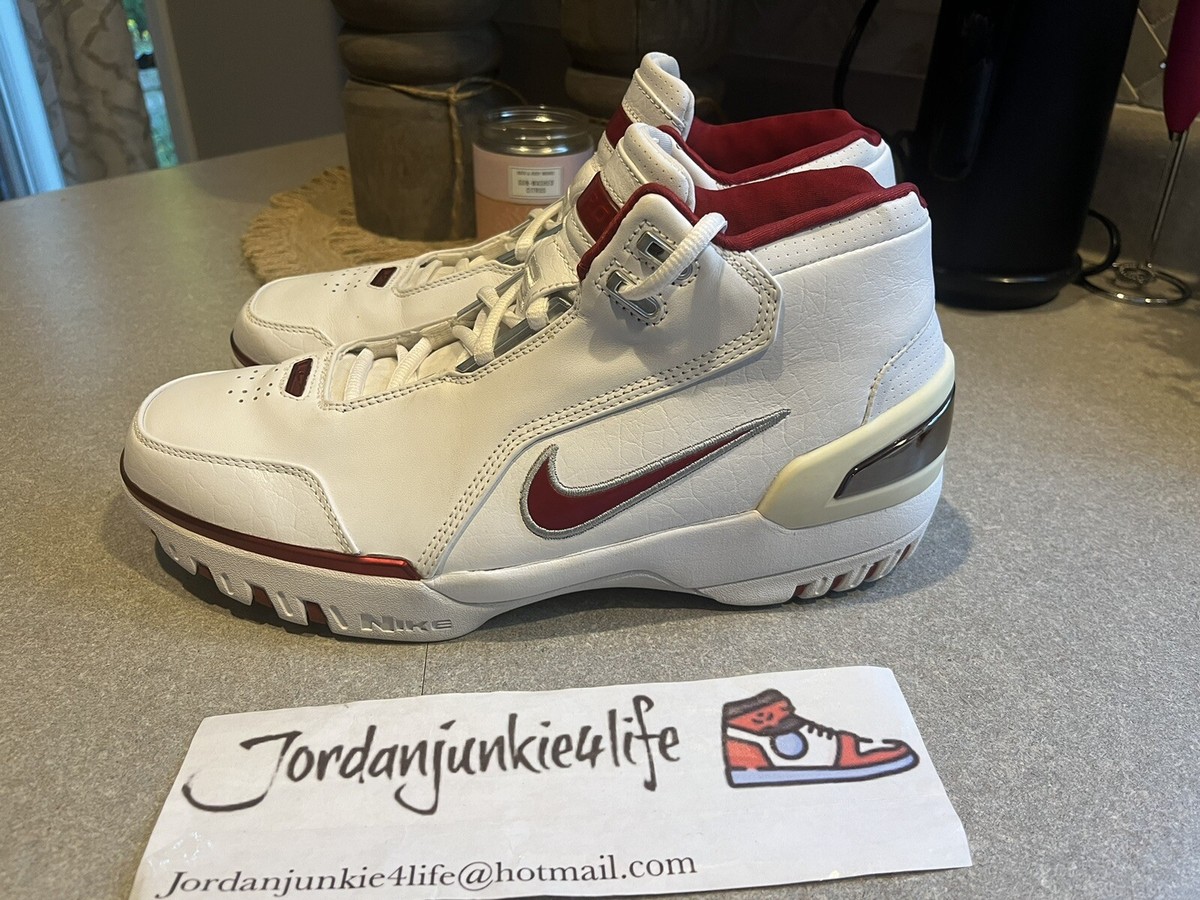 【新品】NIKE Air Zoom generation lebron 28cm Nike Air Zoom Generation LeBron AZG Debut White Black Red