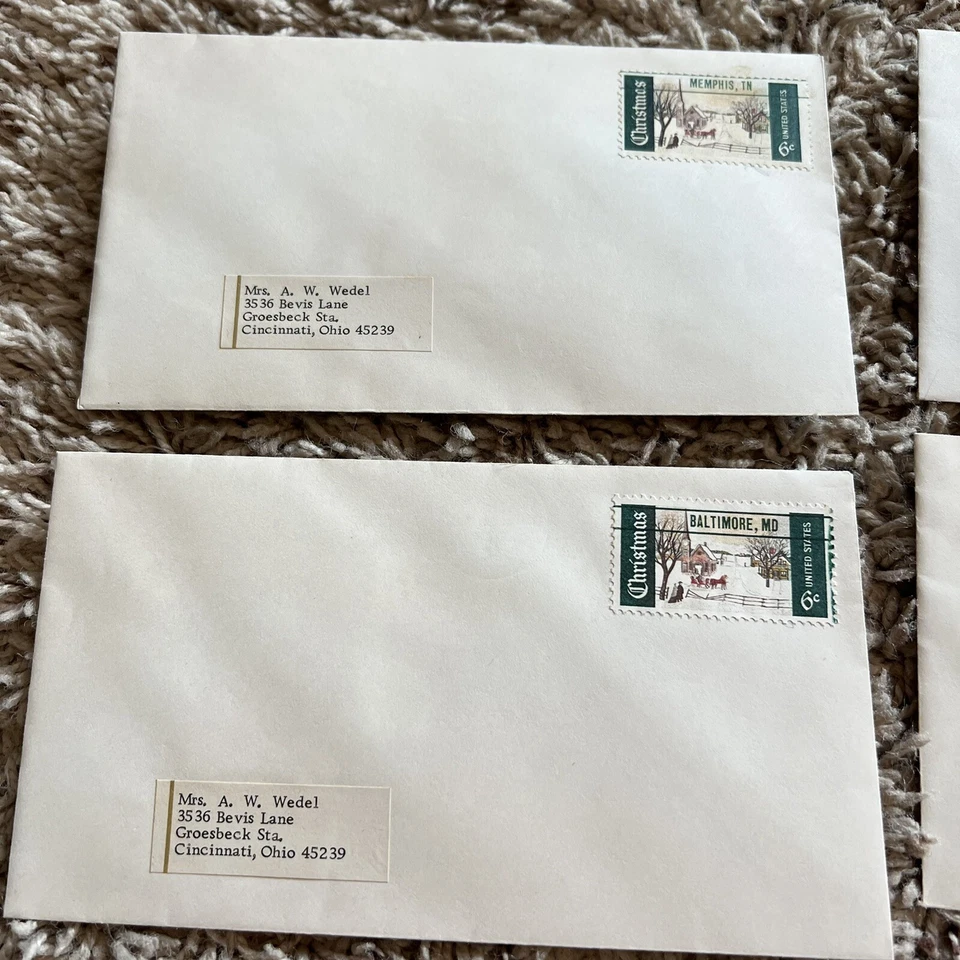 LOTE DE 14 PORTADAS DE NAVIDAD DE EE. UU., POSTALES, FDC, PRECANCELADAS Foto 2 de 4