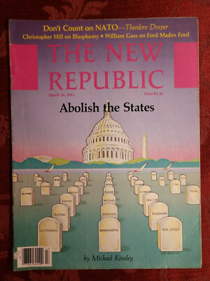 NEW REPUBLIC March 28 1981 Michael Kinsley Theodore Draper Robert A. Cohen
