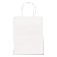 General Paper Shopping Bag 60lb White Heavy-duty 8 X 4 1/2 X 10 1/4 250 Bags on sale General Paper Shopping Bag 60lb White Heavy-duty 8 X 4 1/2 X 10 1/4 250 Bags on sale