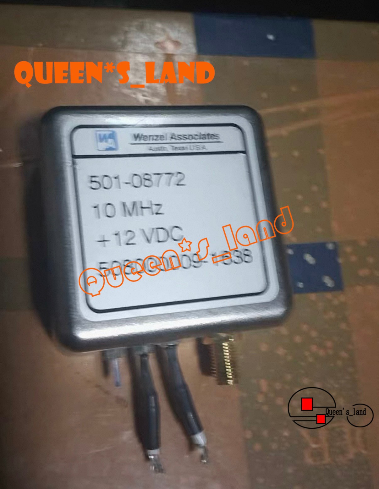 1×Wenzel WA 10MHz +12VDC 501-08772 SC-Cut +13dBm OCXO Crystal Oscillator
