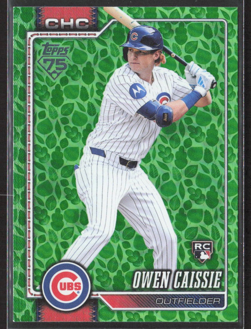2026 Topps #233 Owen Caissie Holiday