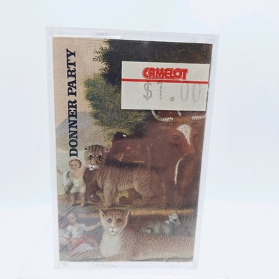 RARE NEW SEALED Donner Party Self Titled Cassette Tape 1998 Pitch-A-Tent Records