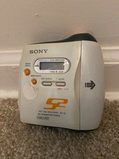 Vintage Sony MZ-S1 Net MD MiniDisc Sports Recording Walkman WORKING with 1 disc