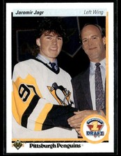 1990-91 Upper Deck #356 Jaromir Jagr Rookie Card RC