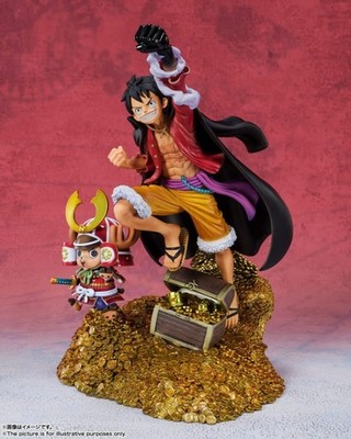 One Piece Monkey D. Luffy Figure TAMASHII NATIONS Wano World Top