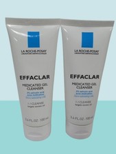 LA ROCHE POSAY EFFACLAR MEDICATED GEL CLEANSER 3.4 OZ NWOB EXP: 2027 LOT OF 2