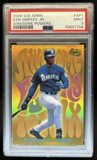 2000 Upper Deck Ionix Ken Griffey Jr. Awesome Powers #AP1 Mariners PSA 9