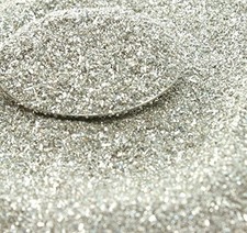 Silver Imported German Glass Glitter - 1 Kilo - Fine 90 Grit Most Popular Gr...