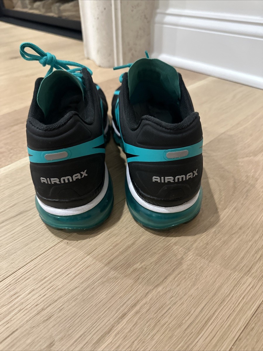 Nike Air Max+ 2012 running shoes black and teal 487982-004 Mens Size 11 Nike Air Max+ 2012 Black SIZE 11.5 487982-004 | eBay main image 2