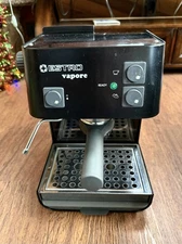 Saeco Estro Vapore Espresso Maker Coffee Machine W/ Portafilter & Frother; Black