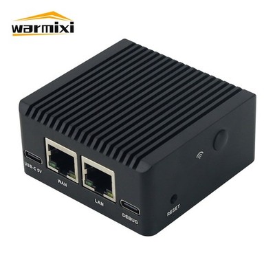 NanoPi R2S Plus Combo Mini Router+IoT Board+Metal Case RK3328 1GB RAM+32GB eMMC