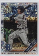 2019 Bowman Draft Chrome Sparkles Refractor Brock Deatherage #BDC-5 6o3