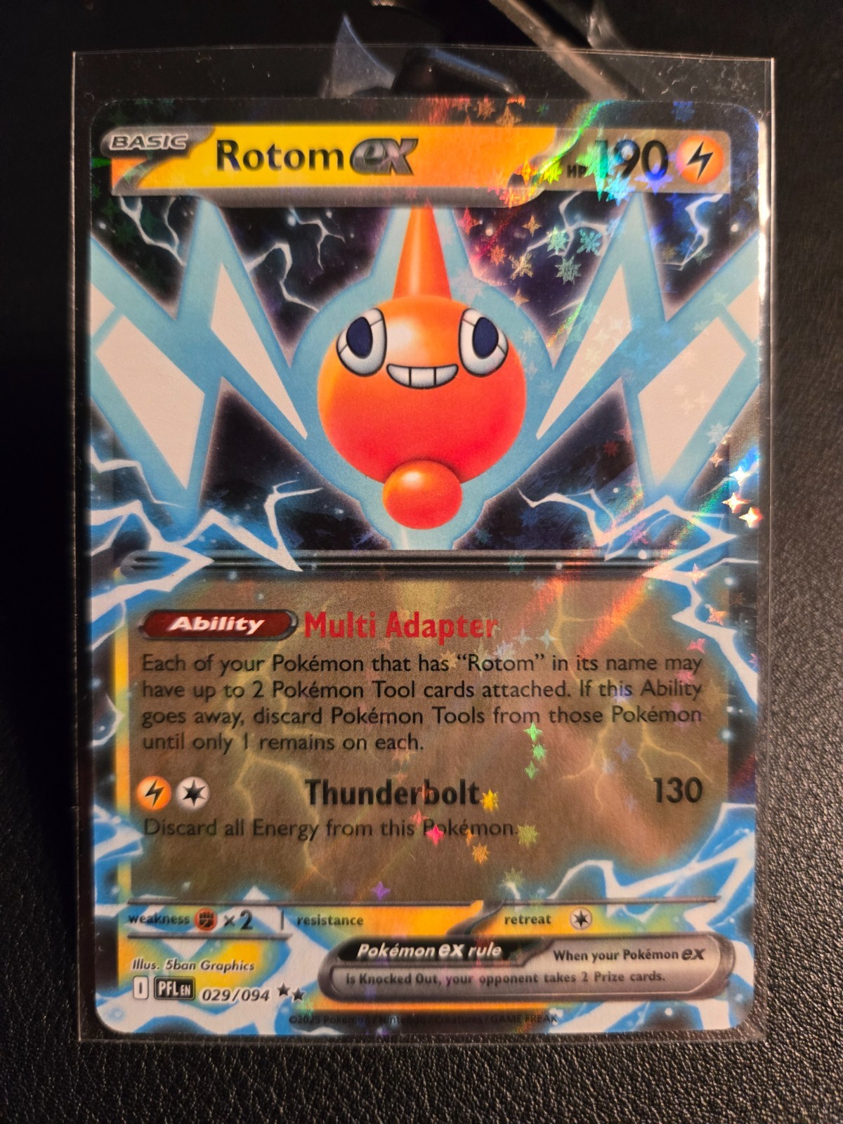 Rotom ex 029/094 Me02: Phantasmal Flames Holo