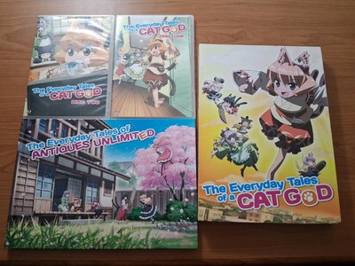 Everyday Tales of a Cat God Part 1 & 2 Complete Premium Ed. Blu-Ray Yui Horie