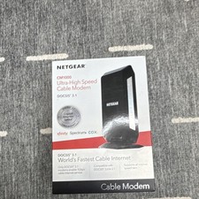 NETGEAR CM1000 DOCSIS 3.1 Cable Modem Gigabit Ethernet Xfinity Spectrum COX