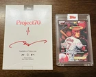 Topps Project 70 Shohei Ohtani PokÃ©mon EX Custom Art Parody Angels Signed 1/1